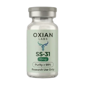 Oxian Labs SS-31 10 mg lyophilized research peptide vial